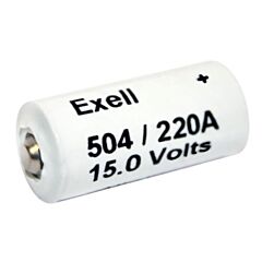 Exell 504 / 220A 15V Alkaline Battery
