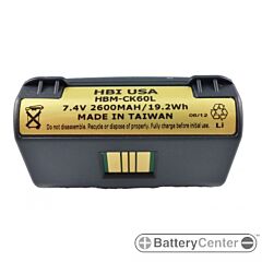 HBM-CK60L barcode scanner 7.4 volt 2600 mAh battery