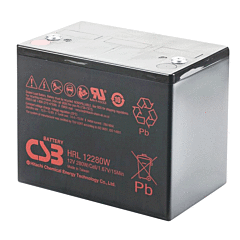 CSB HRL12280WFR 12V 230W High Rate Long Life Battery (rechargeable)