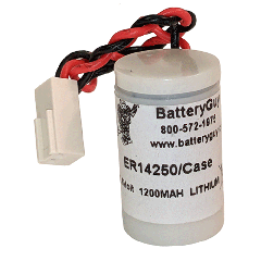 ER14250 CASE 3.6V 1200mAh Lithium Utility Meter Battery