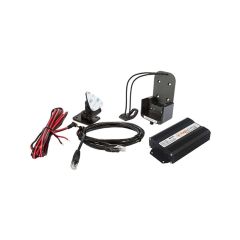 Logic In-Vehicle Battery Charger for many HARRIS and M/A-COM Two Way Radios | LEVC-HA2LI (BC)