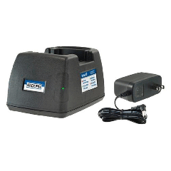 Endura Single Unit Battery Charger for many MAXON Two Way Radios | EC1-MX5 (BC)