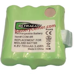 BATT-6R NiMH 4.8V Replacement Telephone Battery