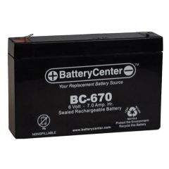 BC-670F1 SLA Battery