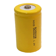 BCN5000B 5000 mAh Nickel Cadmium Button Top Battery