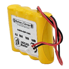 BCN800-4DWP-CE005 4.8V 900mAh Nickel Cadmium Battery