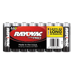 AL-AA Size Industrial Alkaline AA Battery (PACK OF 8)
