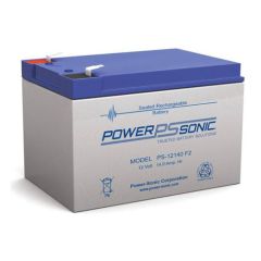 Power-Sonic PS-12140F2 12V 14Ah SLA Battery with F2 Terminals