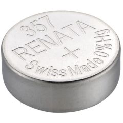 357 renata 1.55V 190mAh High Drain Silver Oxide Coin Cell Battery