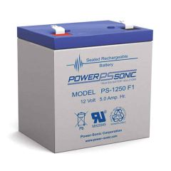 Power-Sonic PS-1250F1 SLA Battery