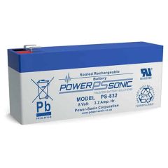 Power-Sonic PS-832 SLA Battery