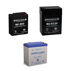 BC-682, PS-665 or BC6120 SLA Battery