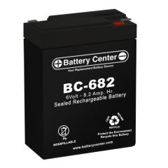 BC-682F1 6 Volt 8.2Ah SLA Battery