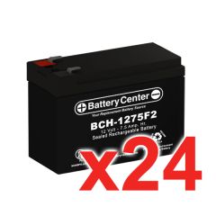 12v 7.5Ah SLA (sealed lead acid) High Rate Battery Set of Twenty four