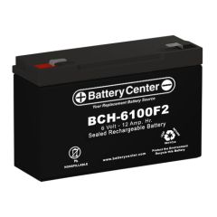 6v 12Ah High Rate SLA (sealed lead acid) Battery