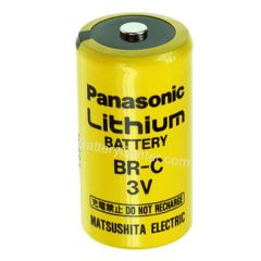 BR-C 3.0 Volt 5000 mAh PANASONIC C Size Lithium Button Top Battery