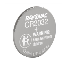 CR2032 Lithium Battery3v 220mah │Rayovac - Replaces discontinued Rayovac BR2032 as well as others