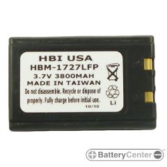HBM-1727LFP barcode scanner 3.7 volt 3800 mAh battery