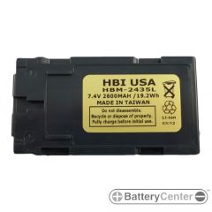 HBM-2435L barcode scanner 7.4 volt 2600 mAh battery