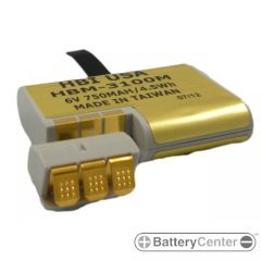 HBM-3100MKT barcode scanner 6 volt 700 mAh battery