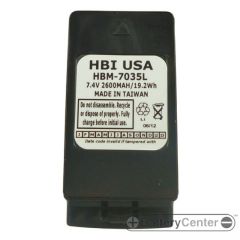 HBM-7035L barcode scanner 7.4 volt 2600 mAh battery