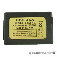 HBM-7527L barcode scanner 3.7 volt 4400 mAh battery