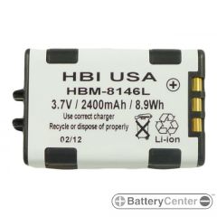 HBM-8146L barcode scanner 3.7 volt 2400 mAh battery