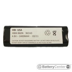 HBM-860N barcode scanner 4.8 volt 1400 mAh battery