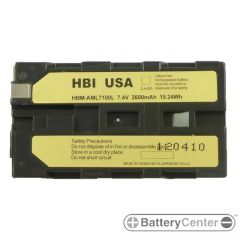 HBM-AML7100L barcode scanner 7.4 volt 2600 mAh battery