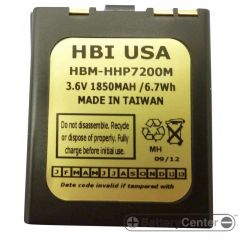 HBM-HHP7200M barcode scanner 3.6 volt 1850 mAh battery