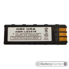 HBM-LS3478 barcode scanner 3.7 volt 2300 mAh battery