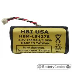 HBM-LS4278 barcode scanner 3.6 volt 730 mAh battery
