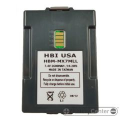 HBM-MX7MLL barcode scanner 7.4 volt 2600 mAh battery