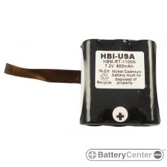 HBM-RT1100N barcode scanner 7.2 volt 600 mAh battery