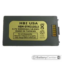 HBM-SYM3100LX barcode scanner 3.7 volt 5000 mAh battery