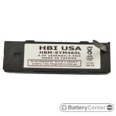 HBM-SYM460L barcode scanner 3.7 volt 1600 mAh battery
