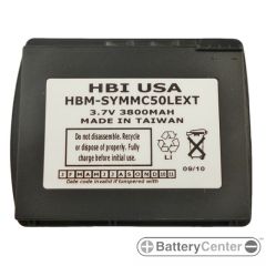 HBM-SYMMC50LEXT barcode scanner 3.7 volt 3800 mAh battery