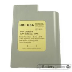HBP-CAMEOIII barcode printer 7.2 volt 2500 mAh battery