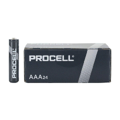 PC2400 AAA Size Industrial Alkaline Battery- Box of 24 Pieces
