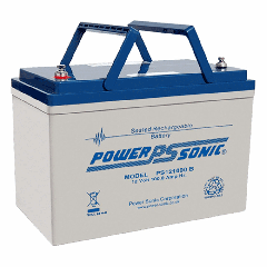 Power-Sonic PS-121000T6 (THREADED INSERT 6MM) ~ Rechargeable SLA Battery 12V 100Ah