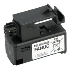 GE FANUC A98L-0031-0028 3V 1750mAh A02B-0323-K102 Lithium Single Cell Cartridge Battery