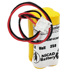 BCN350-4EWP-CE109 4.8V 350mAh Nickel Cadmium Battery