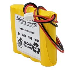 BCN800-4DWP-CE623RP 4.8V 900mAh Nickel Cadmium Battery