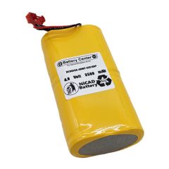 Nickel Cadmium Battery 4.8V 3500mAh BCNC3500-4BWP-CER14RP (Rechargeable)
