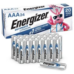 Energizer L92 Ultimate Lithium AAA 1250mAh Battery - Box of 24