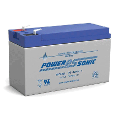 Power-Sonic PS-1270F1 ~ Rechargeable SLA Battery 12V 7.0Ah