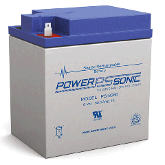 Power-Sonic PS-6580 6V 58AH SLA Battery