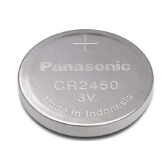 CR2450 PANASONIC Lithium (LiMnO2) Coin Cell Battery 3V 620 mAh 
