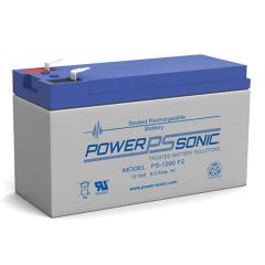Power-Sonic PS-1290F2 12V 9AH SLA Battery - Rechargeable